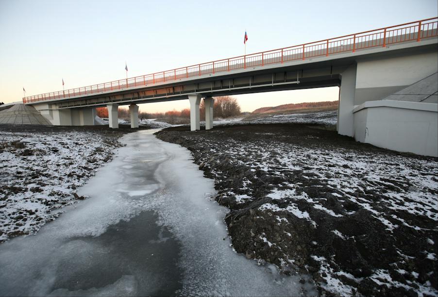 В Ульяновской области открыт мост через реку Борла